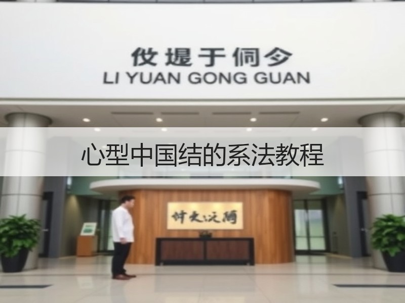 心型中国结的系法教程