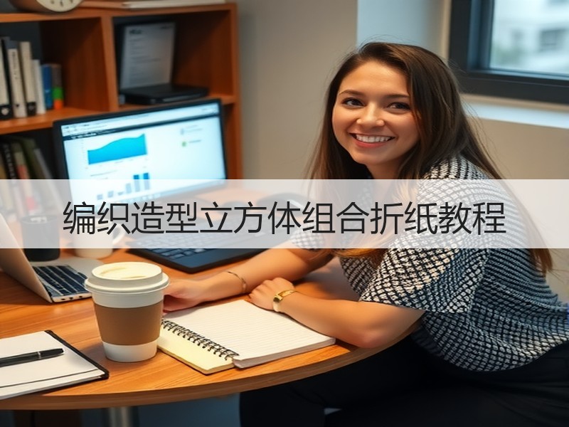 编织造型立方体组合折纸教程