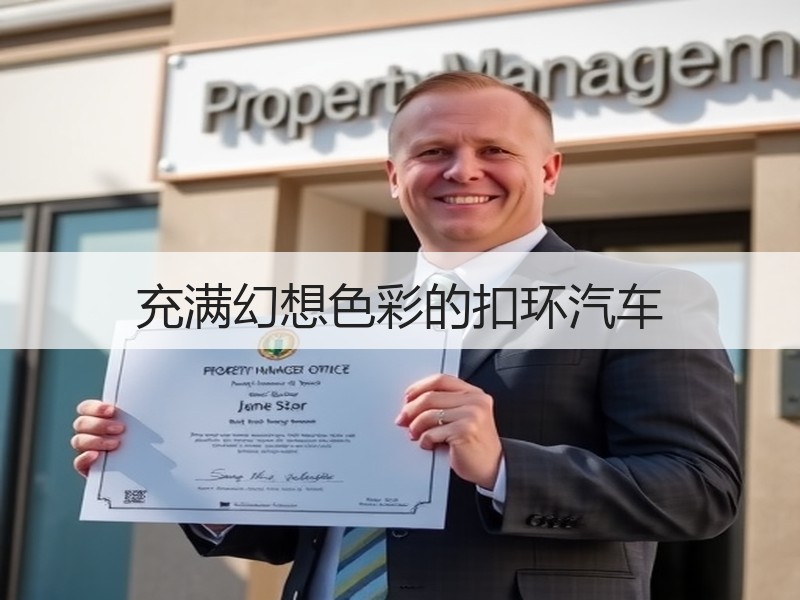 充满幻想色彩的扣环汽车