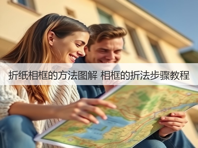 折纸相框的方法图解 相框的折法步骤教程