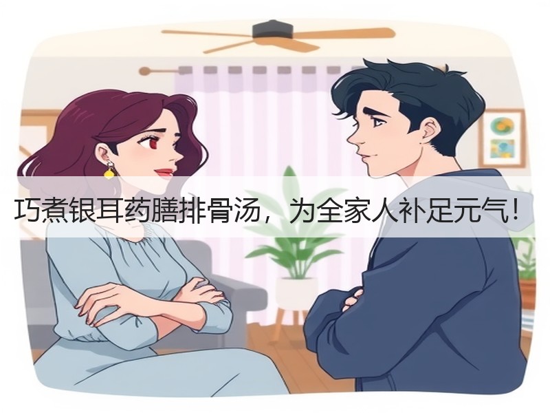 巧煮银耳药膳排骨汤，为全家人补足元气！