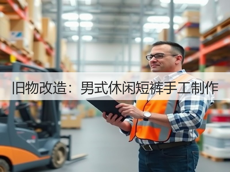 旧物改造：男式休闲短裤手工制作