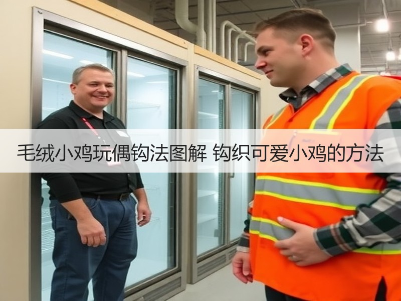 毛绒小鸡玩偶钩法图解 钩织可爱小鸡的方法