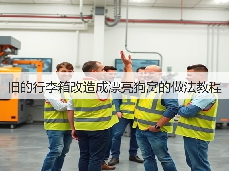 旧的行李箱改造成漂亮狗窝的做法教程