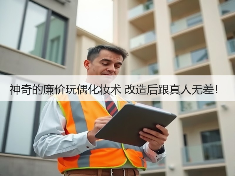 神奇的廉价玩偶化妆术 改造后跟真人无差！