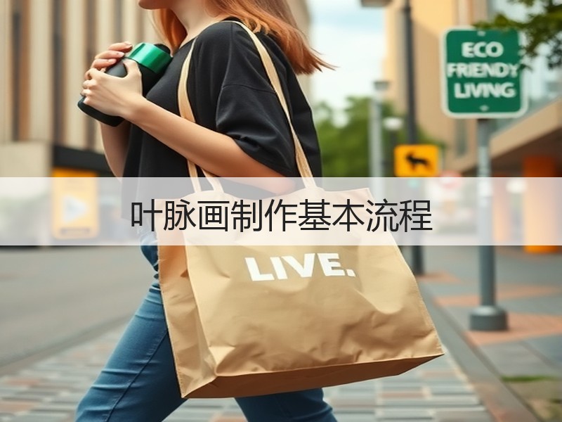 叶脉画制作基本流程