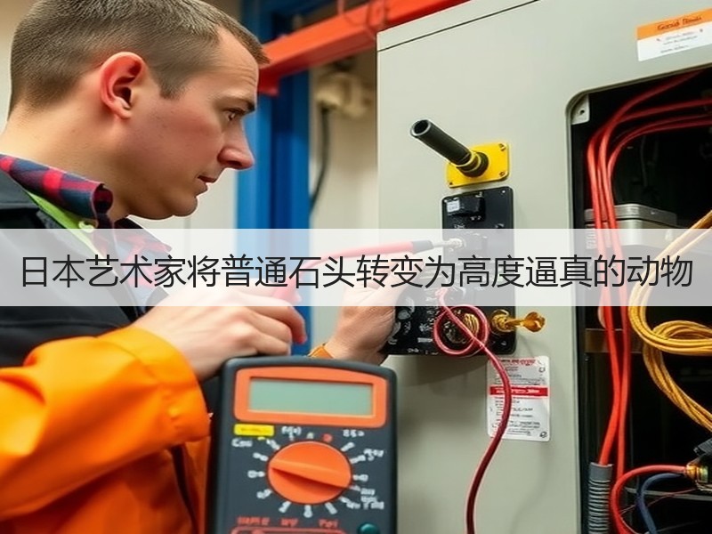 日本艺术家将普通石头转变为高度逼真的动物