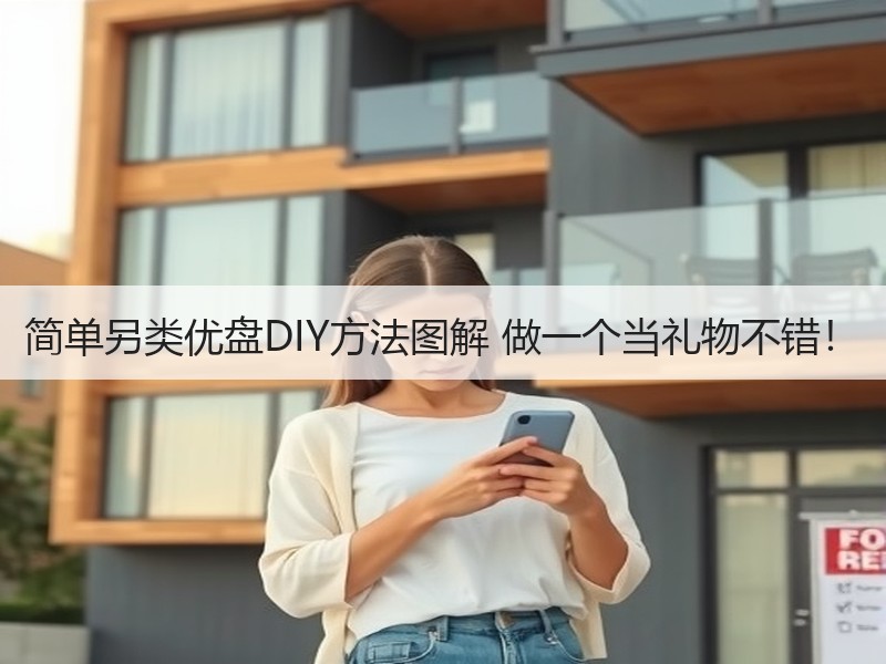 简单另类优盘DIY方法图解 做一个当礼物不错！
