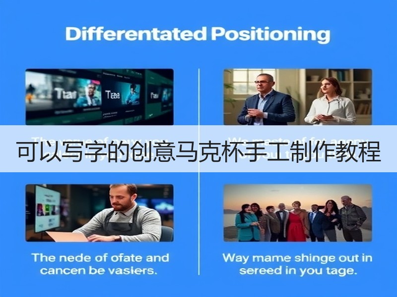 可以写字的创意马克杯手工制作教程