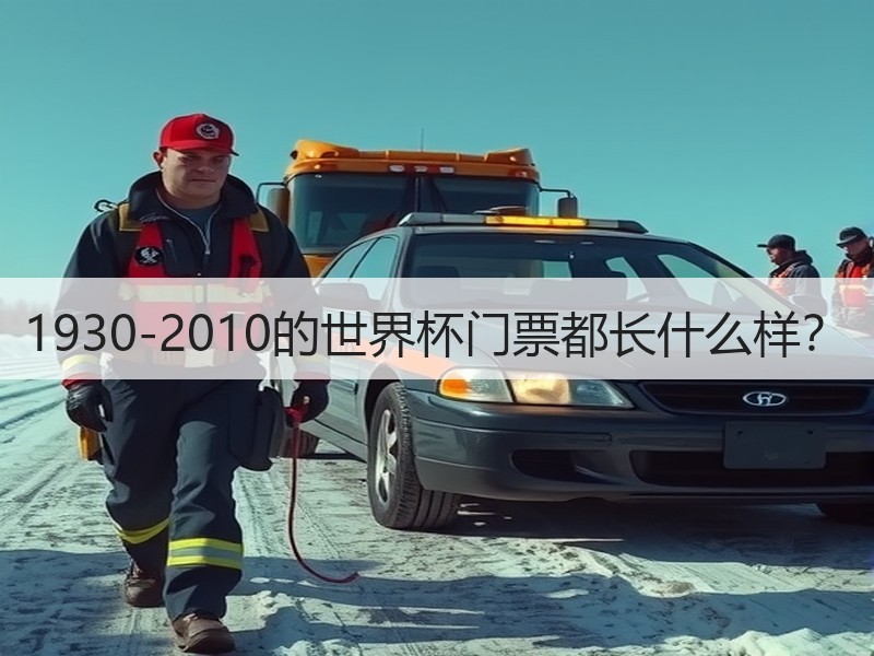 1930-2010的世界杯门票都长什么样？
