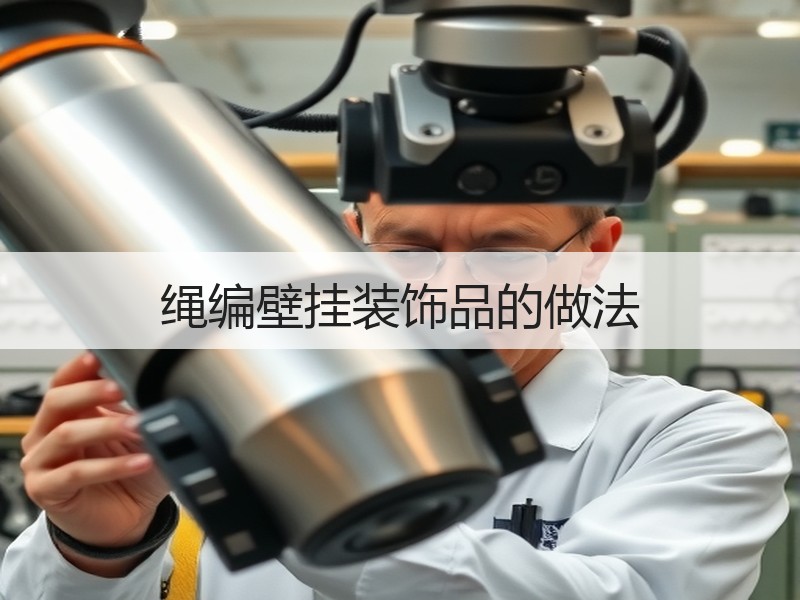 绳编壁挂装饰品的做法