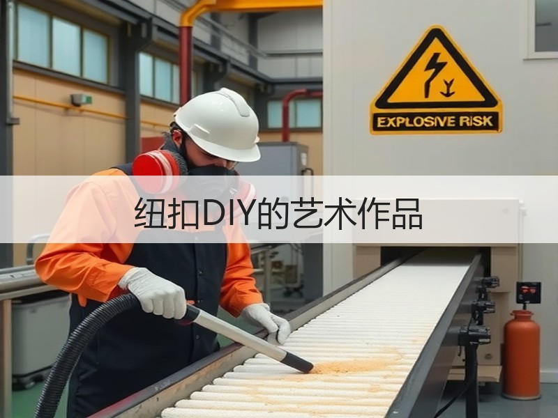 纽扣DIY的艺术作品
