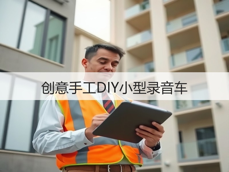 创意手工DIY小型录音车