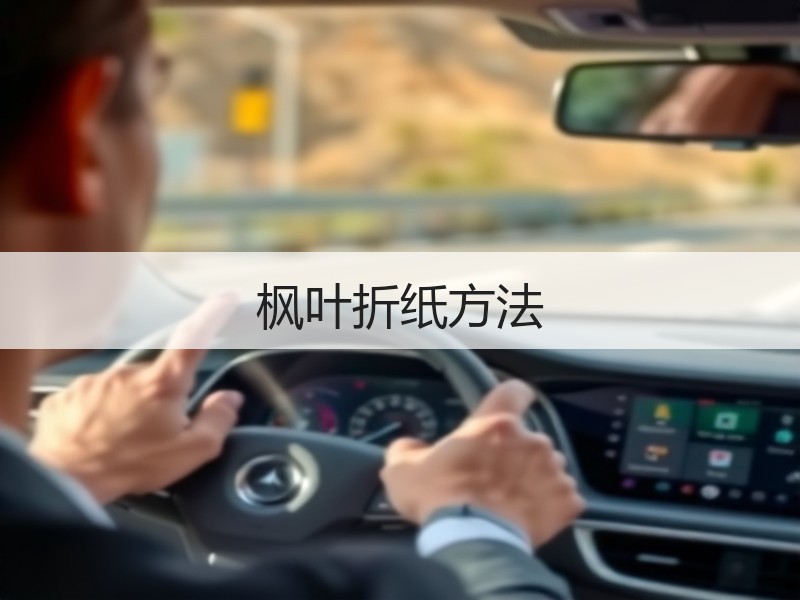 枫叶折纸方法