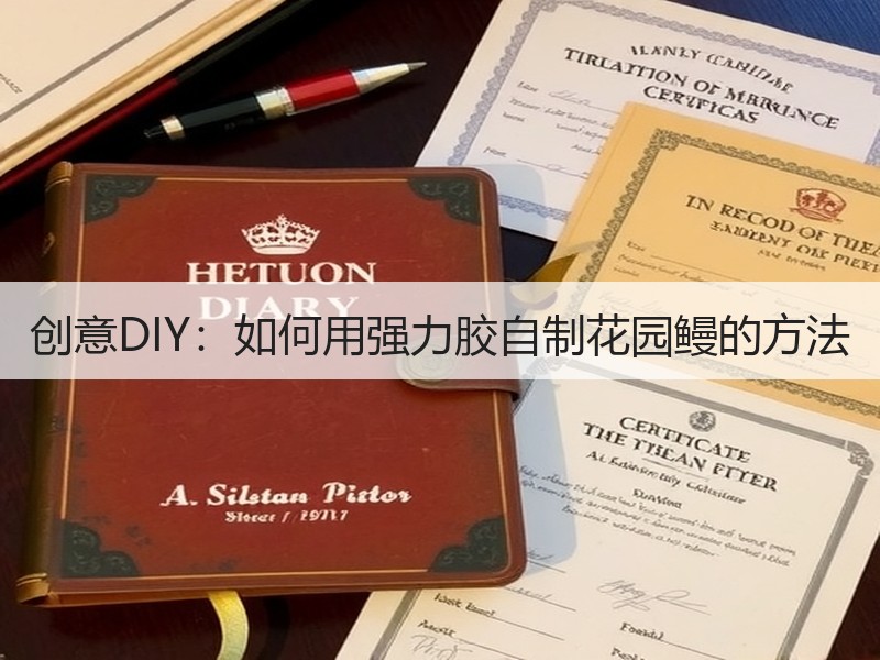 创意DIY：如何用强力胶自制花园鳗的方法