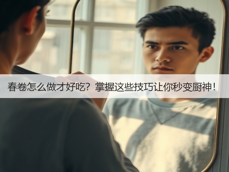 春卷怎么做才好吃？掌握这些技巧让你秒变厨神！
