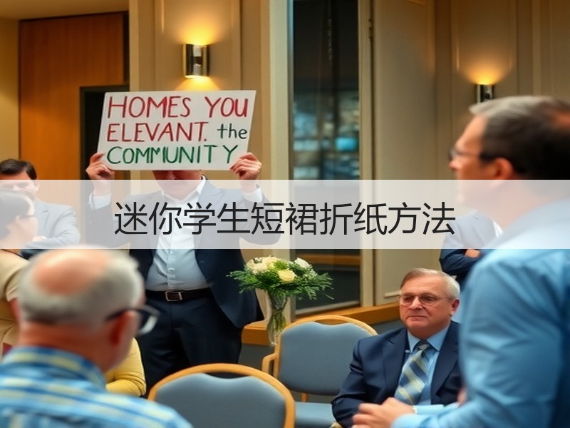 迷你学生短裙折纸方法