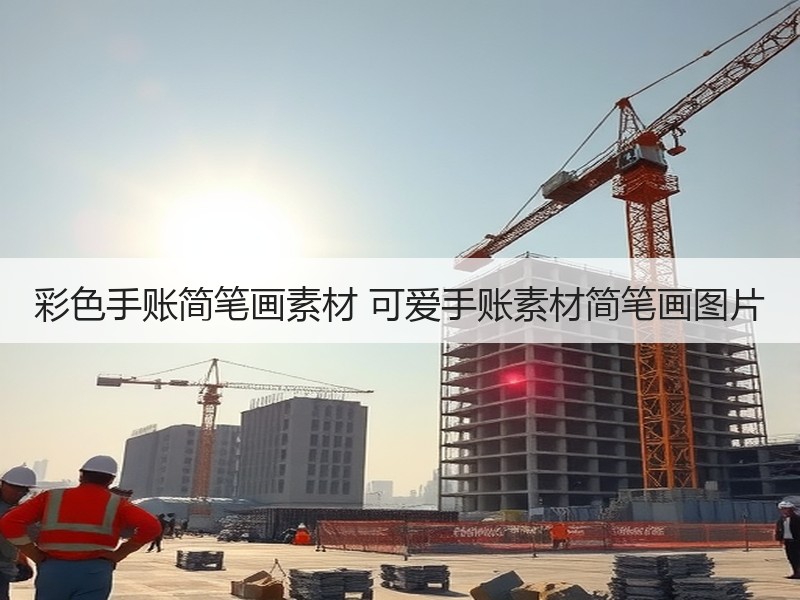 彩色手账简笔画素材 可爱手账素材简笔画图片