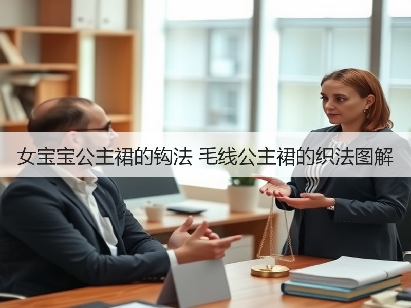 女宝宝公主裙的钩法 毛线公主裙的织法图解