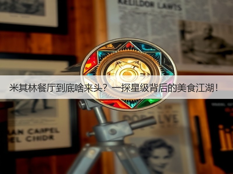 米其林餐厅到底啥来头？一探星级背后的美食江湖！