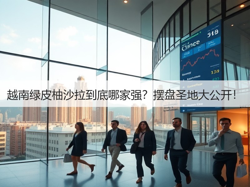 越南绿皮柚沙拉到底哪家强？摆盘圣地大公开！