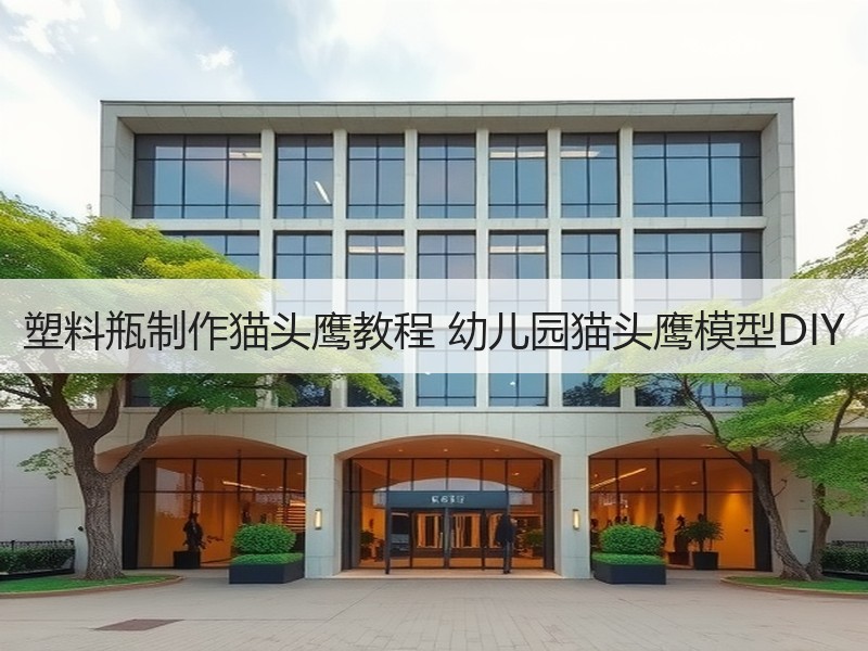 塑料瓶制作猫头鹰教程 幼儿园猫头鹰模型DIY