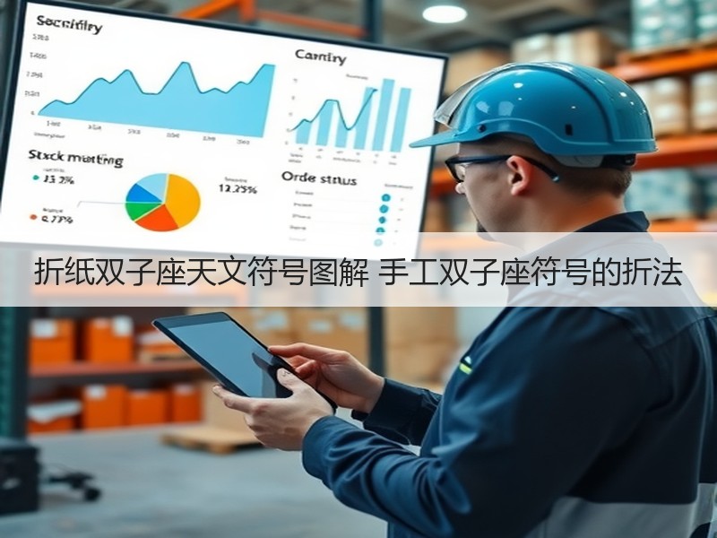 折纸双子座天文符号图解 手工双子座符号的折法