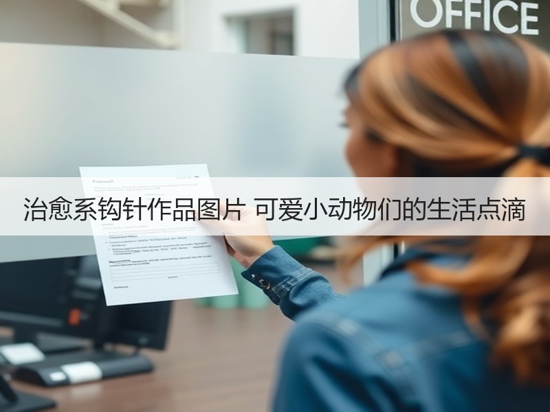 治愈系钩针作品图片 可爱小动物们的生活点滴