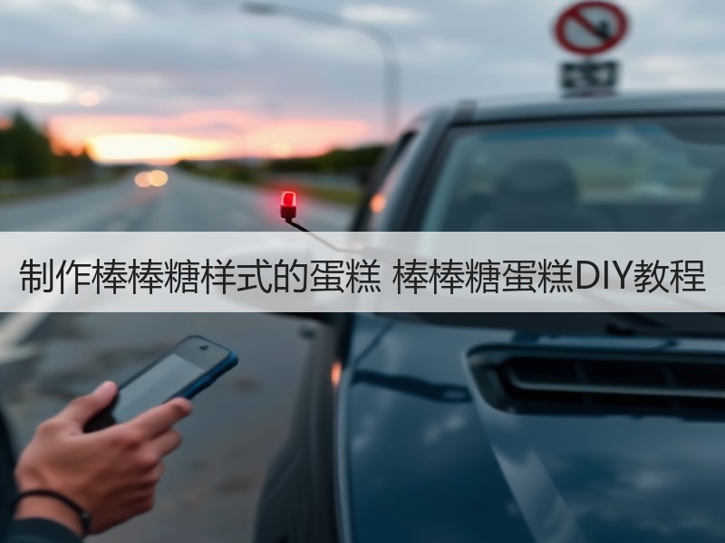 制作棒棒糖样式的蛋糕 棒棒糖蛋糕DIY教程