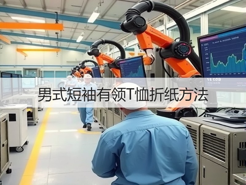 男式短袖有领T恤折纸方法