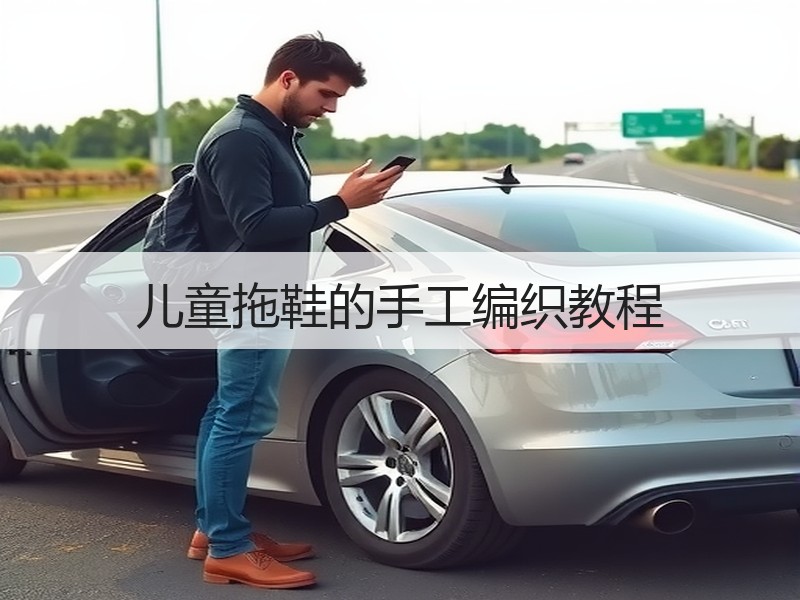 儿童拖鞋的手工编织教程