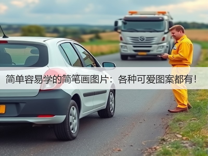 简单容易学的简笔画图片：各种可爱图案都有！