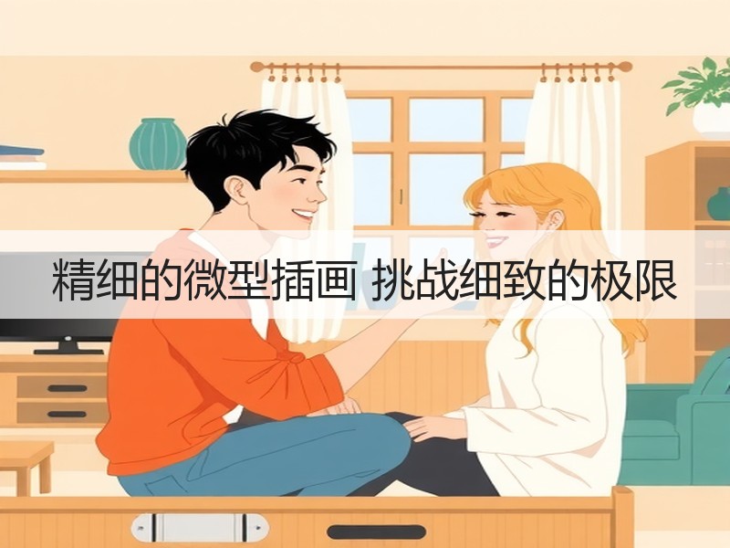精细的微型插画 挑战细致的极限