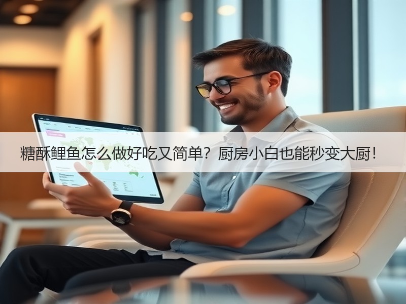 糖酥鲤鱼怎么做好吃又简单？厨房小白也能秒变大厨！
