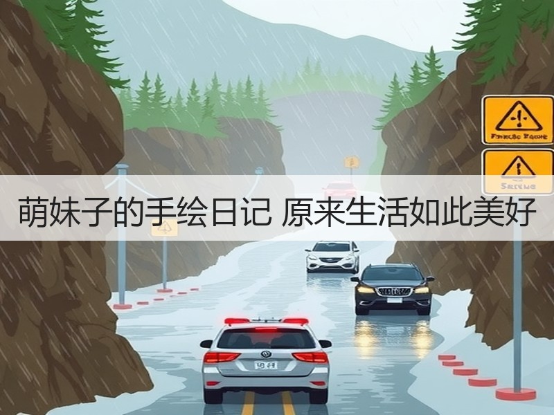 萌妹子的手绘日记 原来生活如此美好