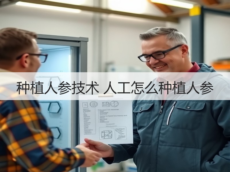 种植人参技术 人工怎么种植人参
