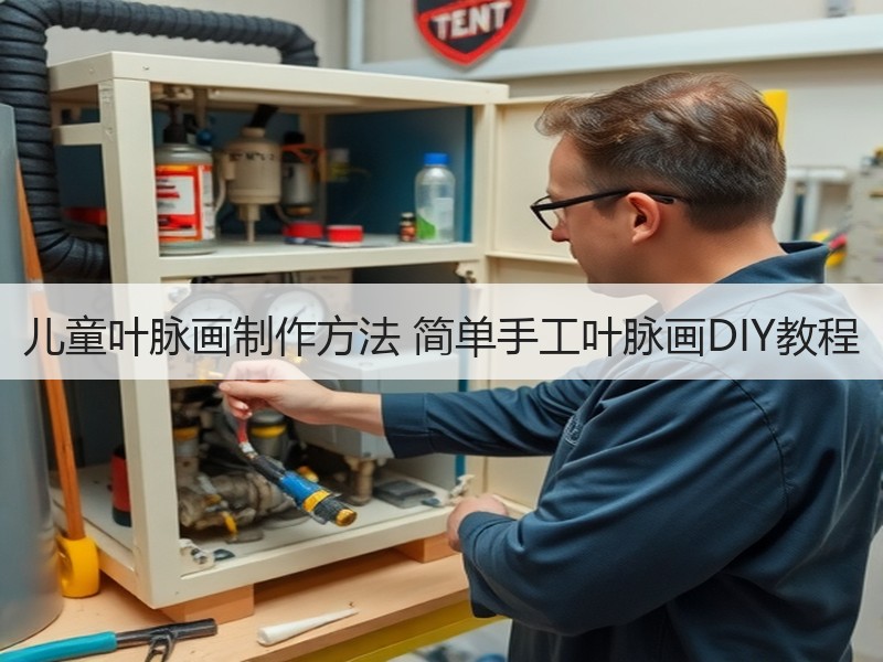 儿童叶脉画制作方法 简单手工叶脉画DIY教程