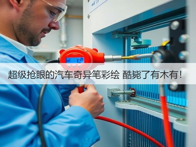 超级抢眼的汽车奇异笔彩绘 酷毙了有木有！