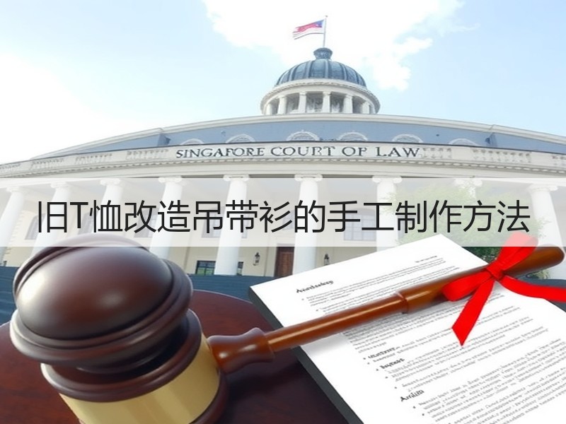 旧T恤改造吊带衫的手工制作方法