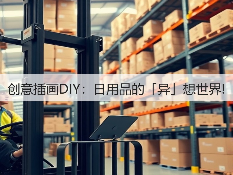 创意插画DIY：日用品的「异」想世界!