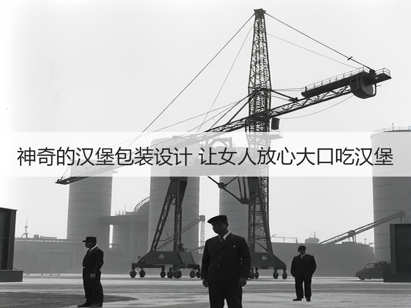 神奇的汉堡包装设计 让女人放心大口吃汉堡