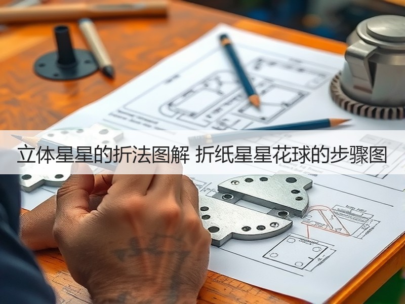 立体星星的折法图解 折纸星星花球的步骤图