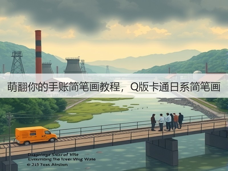 萌翻你的手账简笔画教程，Q版卡通日系简笔画