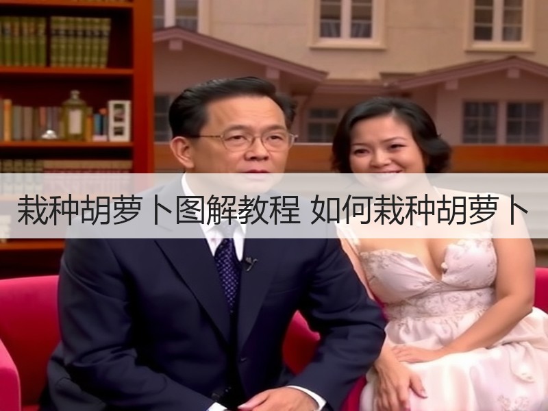 栽种胡萝卜图解教程 如何栽种胡萝卜