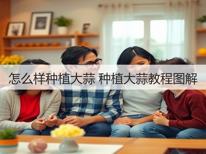 怎么样种植大蒜 种植大蒜教程图解
