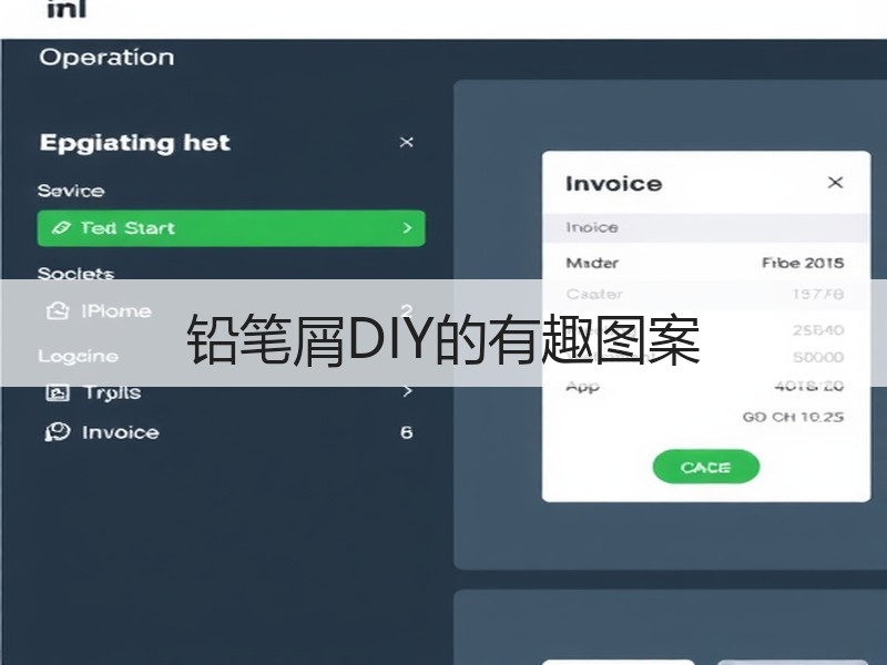 铅笔屑DIY的有趣图案