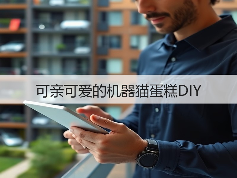 可亲可爱的机器猫蛋糕DIY