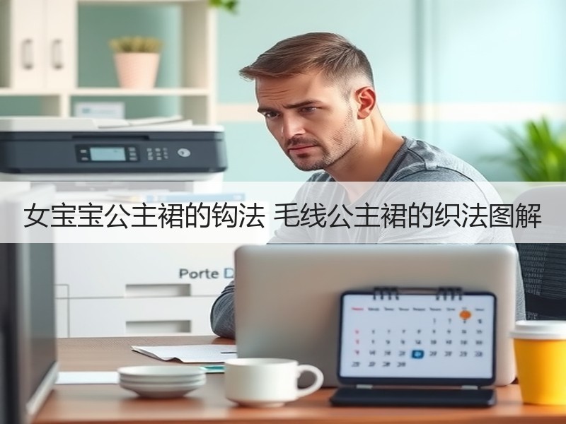 女宝宝公主裙的钩法 毛线公主裙的织法图解
