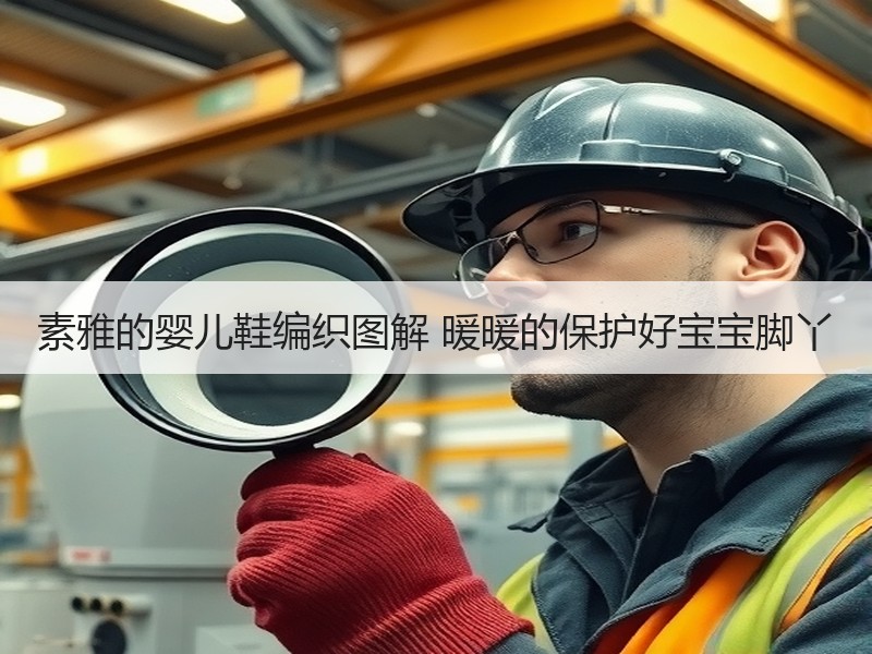 素雅的婴儿鞋编织图解 暖暖的保护好宝宝脚丫