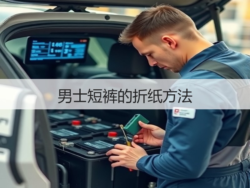 男士短裤的折纸方法